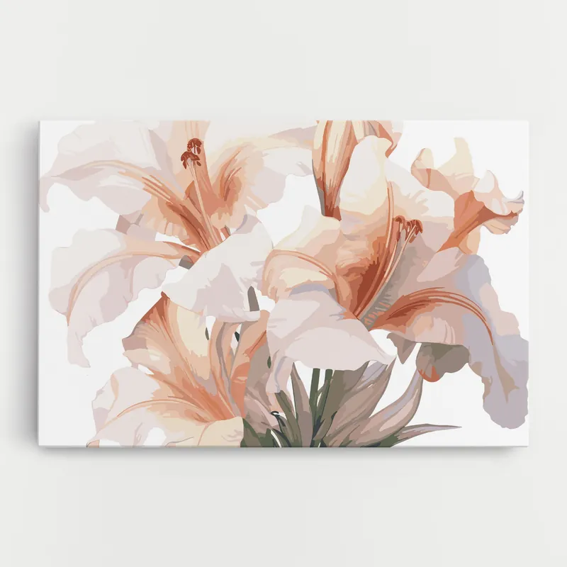 Leinwandbild Light Pink Lily Knallerangebot