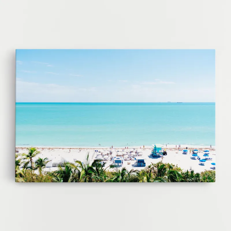 Sonderangebot Leinwandbild Blue Clear Water