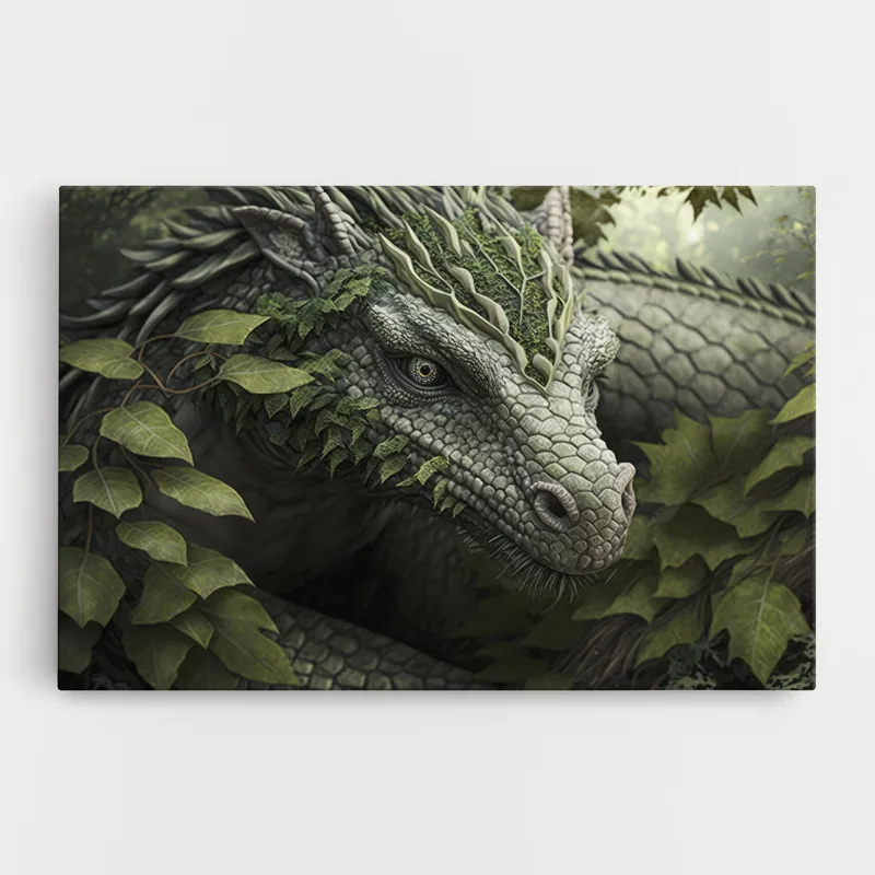 Leinwandbild Ancient Forest Dragon Heißes Angebot