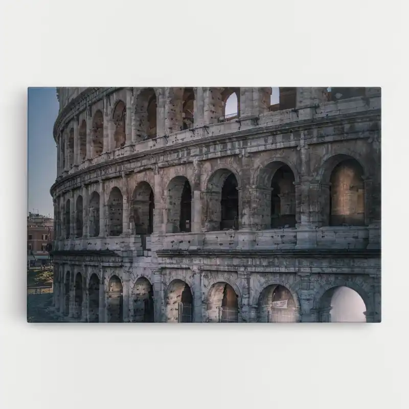 Abverkauf Leinwandbild Colosseum Roma