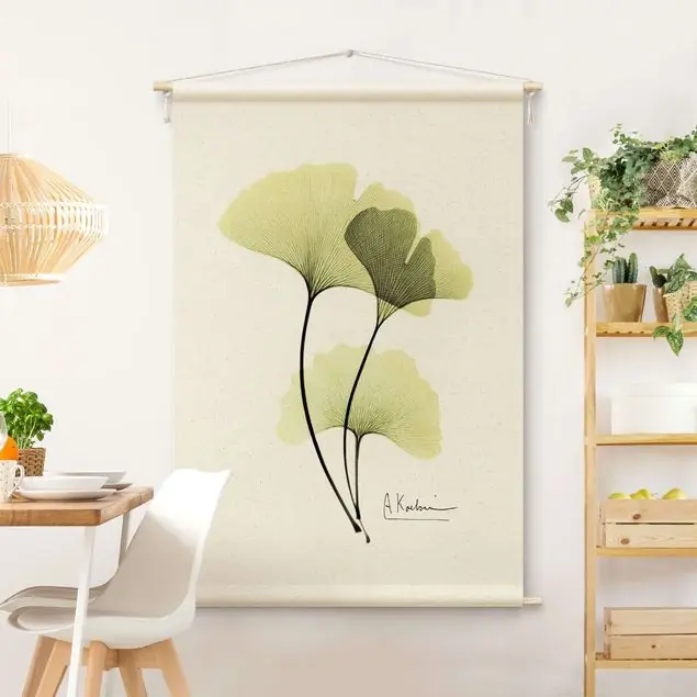 X-Ray - Ginkgo                               Wandteppich Expressversand