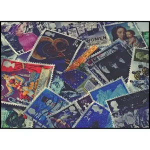Worldwide Stamps Poster Online Kaufen