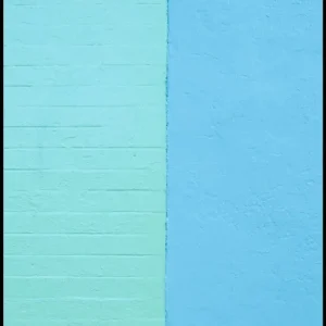 Angebot Turquoise and Blue Poster