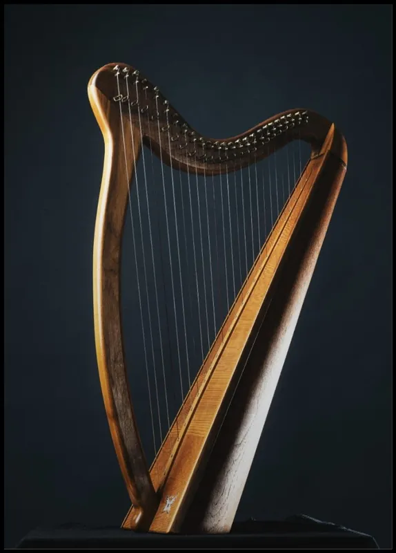 Harp Poster Solange Der Vorrat Reicht