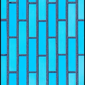 Saisonangebot Blue Tile Pattern Poster