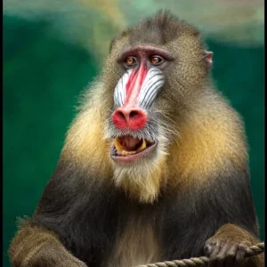 Wochenendangebot The Blustery Mandrill Ape Poster