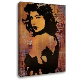 Solange Der Vorrat Reicht Leinwanddruck Rusty Girl by Meyer