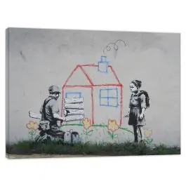 Markenware Banksy Cancel Home - Wandbild