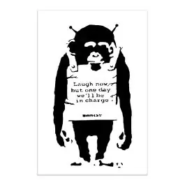 Banksy Laugh now Direkt Vom Hersteller