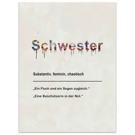 Schwester - Typografie Direkt Vom Hersteller