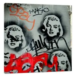 Top-Preis Marylin Stencil -  Leinwanddruck