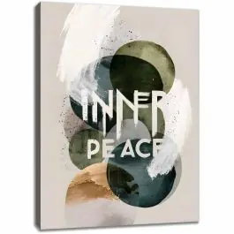 Wandbild kunstdruck Innerer Frieden Yoga design Bestseller
