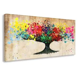 Highlight Wandbilder auf Leinwand Der Baum Braun