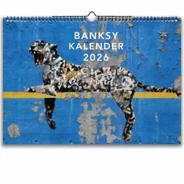 Wandkalender A3 Banksy Streetart - Banksy- Kalender Quer Gepard 2026 Jetzt Bestellen