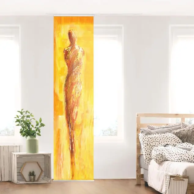 Petra Schüßler - Figur in Gelb                               Schiebegardine Set Letzte Chance
