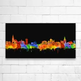 Abverkauf Heilbronn Skyline - Neon