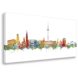 Zertifiziert Kiel Skyline - light