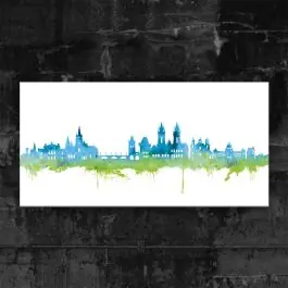 Wochenendangebot Prag Skyline - Blau