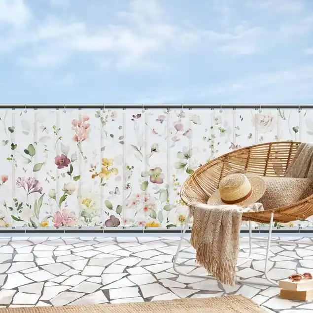 Zartes Blütenarrangement Balkon Sichtschutz Versand Am Gleichen Tag