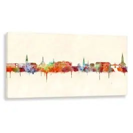Zwickau Skyline - Farbe Preis Gesenkt