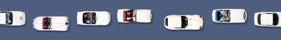 Neue Ware white car