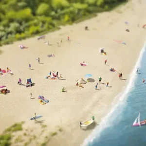 Neuheit Beach