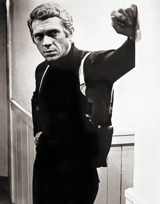 Kostenloser Rückversand Steve McQueen in Bullitt