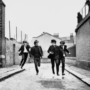 The Beatles Running in "A Hard Days Night" Kostenfreie Lieferung