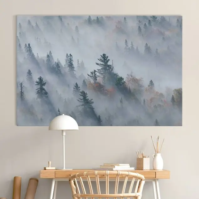 Zertifiziert Herbstlicher Nebelwald Akustikbild