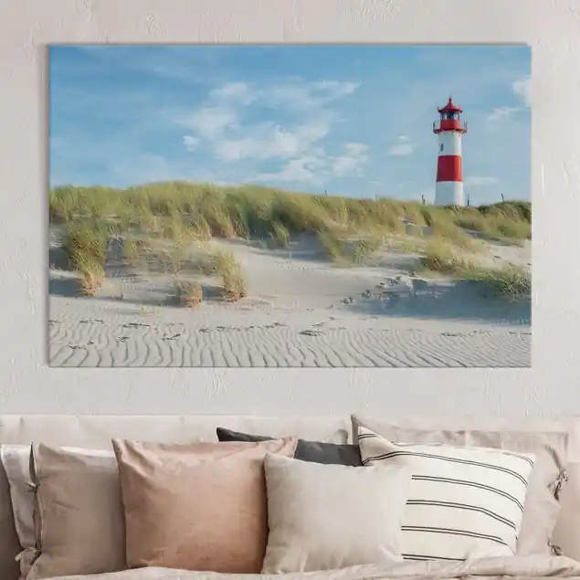 Leuchtturm an der Nordsee Akustikbild Knallerangebot