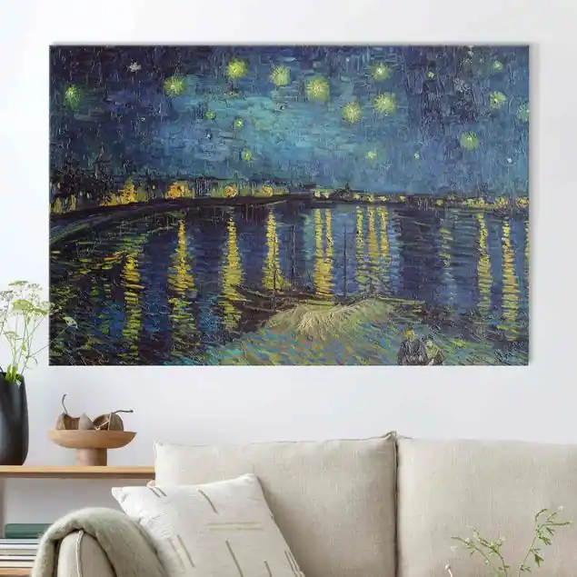 Online Kaufen Vincent van Gogh - Sternennacht über der Rhône                               Akustikbild