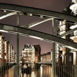 Hamburg, Speicherstadt I Kostenloser Versand