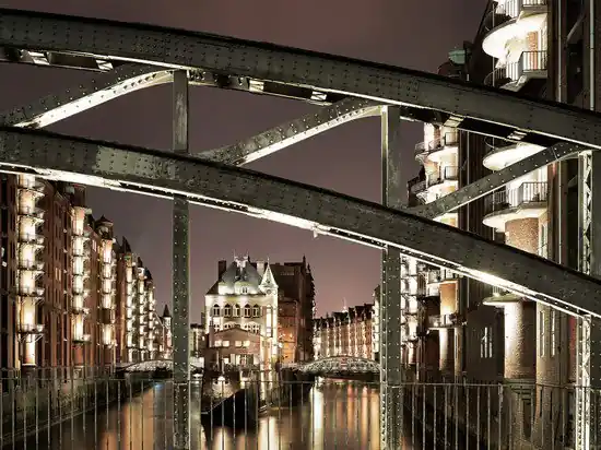Hamburg, Speicherstadt I Kostenloser Versand