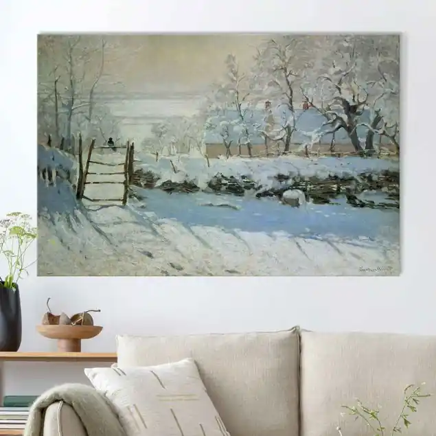 Claude Monet - Die Elster                               Akustikbild Knallerangebot