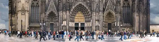 Domplatz, Cologne, Germany Schneller Versand