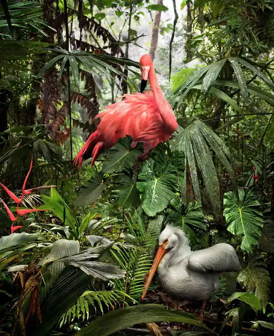A Lost Flamingo and a Lost Pelican Kostenloser Rückversand