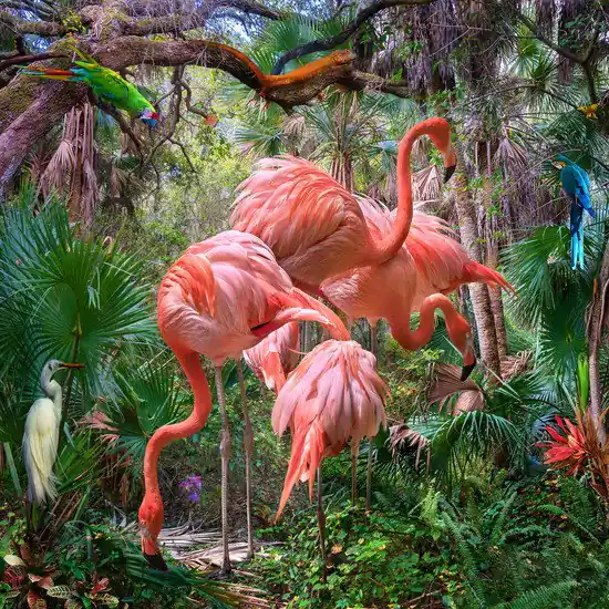 Lost Flamingos and Some Acquaintances Billig