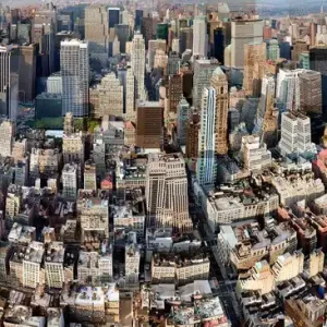 Billig Manhattan from Above