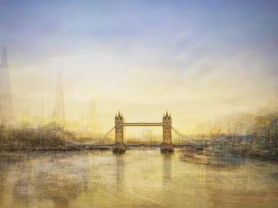 Tower Bridge & The Thames Kostenfreie Lieferung