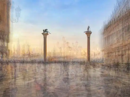 Nur Heute Venice Sunrise, Piazzetta San Marco