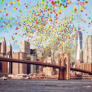 Brooklyn Bridge Balloons II Markenware