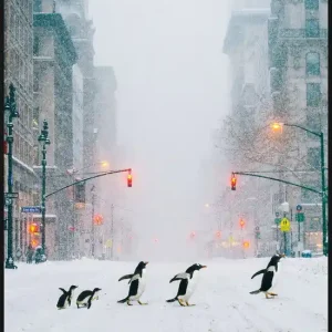 NYC Penguins Kostenloser Rückversand