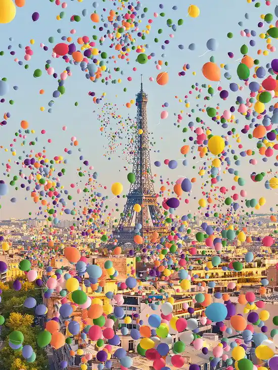 Aktuell Paris Balloons I