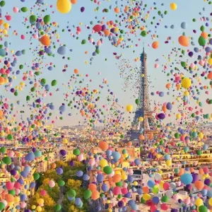 Paris Balloons II Kostenloser Versand