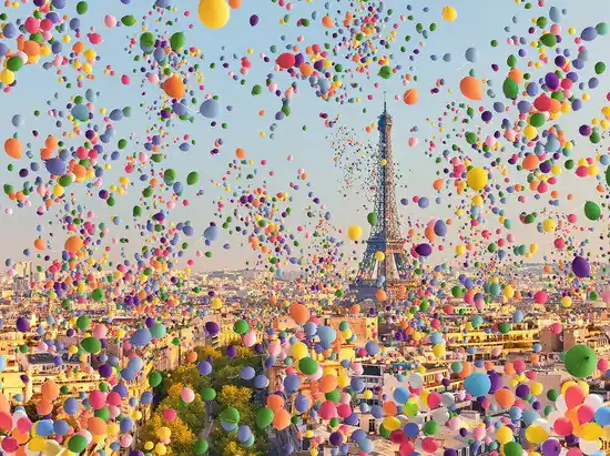 Paris Balloons II Kostenloser Versand