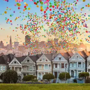 Kostenloser Rückversand San Francisco Balloons
