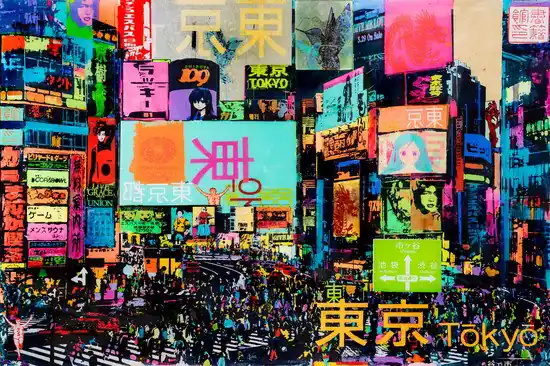 Good Traffic in Shibuya Finale Aktion