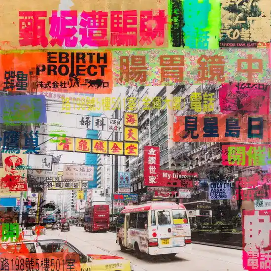 Neuheit Hong Kong Nathan road