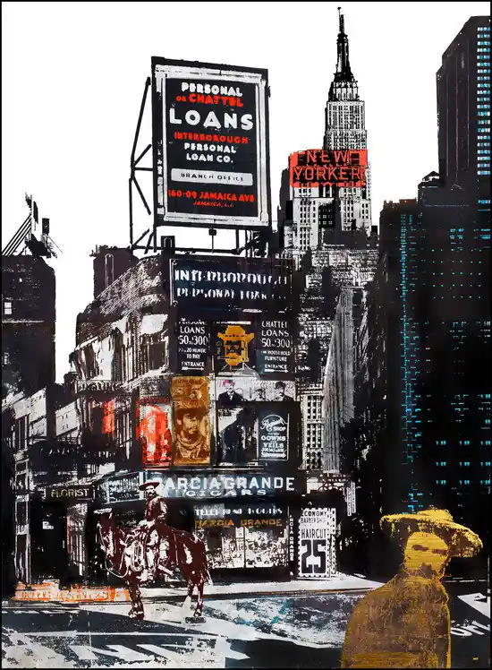 Nur Für Kurze Zeit NYC Old Times Square