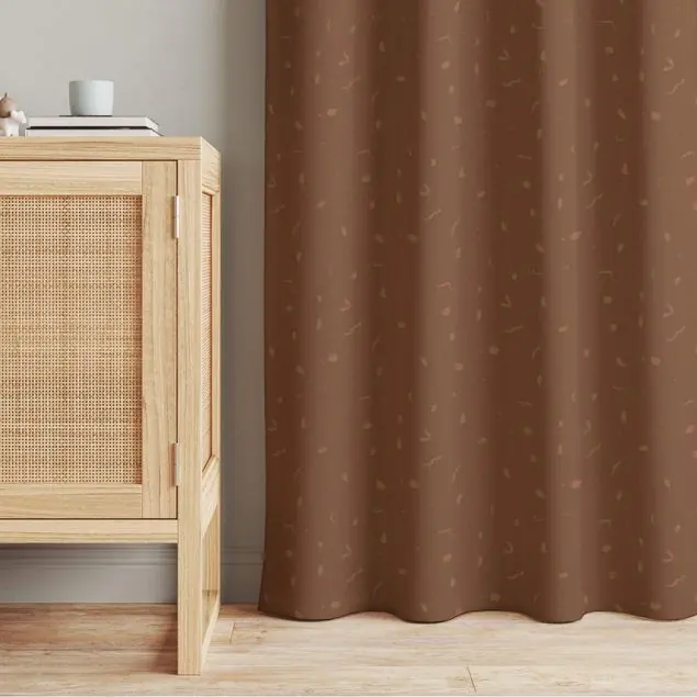 Abstraktes Monochrom Muster - Rehbraun Must-Have